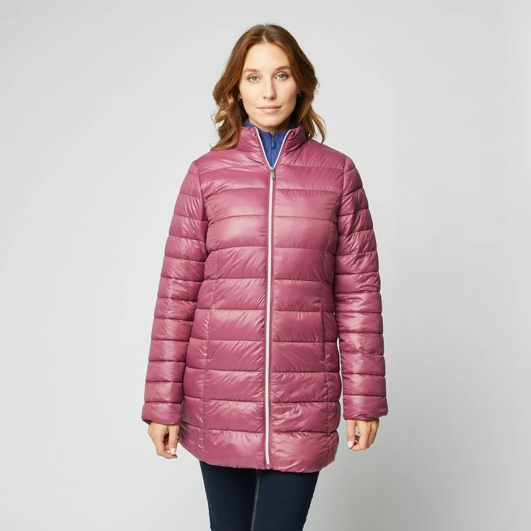 Grosses soldes 🔔 IN EXTENSO Doudoune Longue Rose Framboise Femme ⭐ 1 Grosses soldes 🔔 IN EXTENSO Doudoune Longue Rose Framboise Femme ⭐