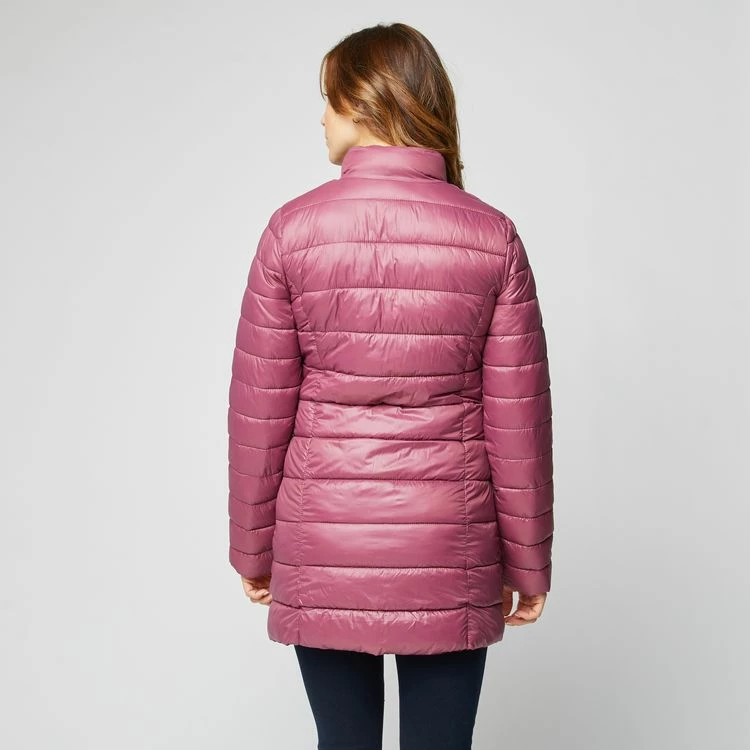 Grosses soldes 🔔 IN EXTENSO Doudoune Longue Rose Framboise Femme ⭐ 2 Grosses soldes 🔔 IN EXTENSO Doudoune Longue Rose Framboise Femme ⭐ – Image 2