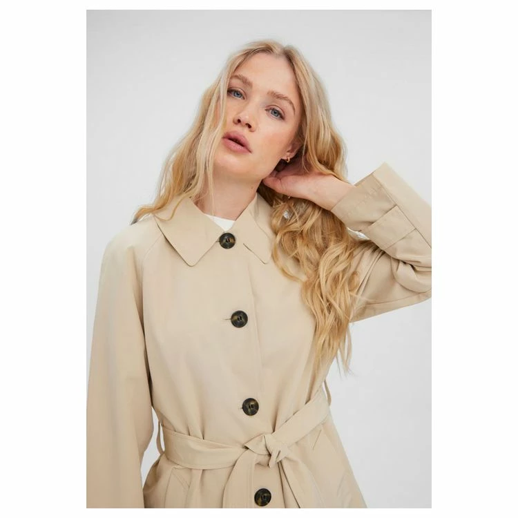 Le moins cher 😉 Vero Moda Trench 🧥 CoatFemme 🌟 6 Le moins cher 😉 Vero Moda Trench 🧥 CoatFemme 🌟 – Image 6