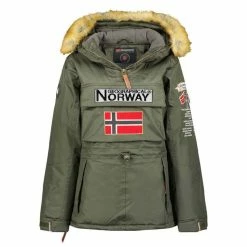 Les meilleures critiques de 🎉 GEOGRAPHICAL NORWAY Parka Kaki Femme Geographical Norway Bridget ⭐