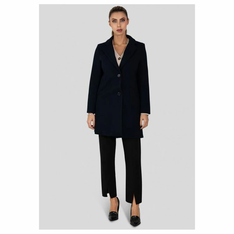Tout neuf ✨ Kebello Manteau Droit BoutonnéFemme 🔥 3 Tout neuf ✨ Kebello Manteau Droit BoutonnéFemme 🔥 – Image 3