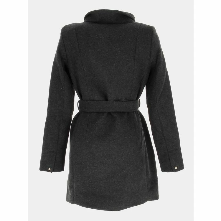 Offres 😍 Vero Moda Manteau Vero Moda Vmtwodope Belt 3/4 Wool Jacket Ga Noos Gris 12-10 🎉 2 Offres 😍 Vero Moda Manteau Vero Moda Vmtwodope Belt 3/4 Wool Jacket Ga Noos Gris 12-10 🎉 – Image 2