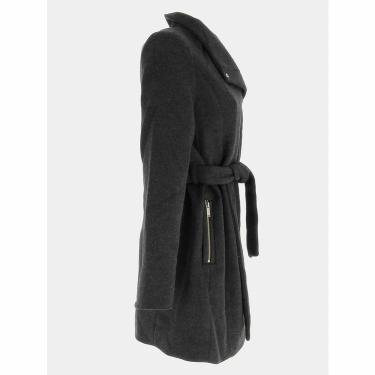 Offres 😍 Vero Moda Manteau Vero Moda Vmtwodope Belt 3/4 Wool Jacket Ga Noos Gris 12-10 🎉 3 Offres 😍 Vero Moda Manteau Vero Moda Vmtwodope Belt 3/4 Wool Jacket Ga Noos Gris 12-10 🎉 – Image 3