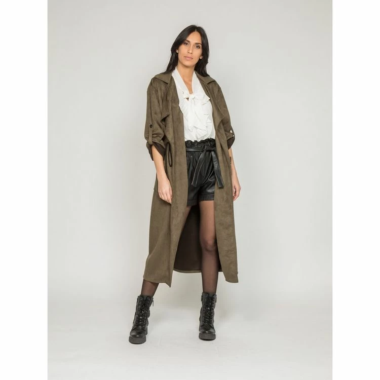 Bon marché 😀 Ritchie Veste Longue Suédine Udrone 🧨 3 Bon marché 😀 Ritchie Veste Longue Suédine Udrone 🧨 – Image 3