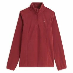 Promo 😉 IN EXTENSO Veste Polaire Rouge Bordeaux Femme 😀