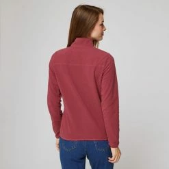 Promo 😉 IN EXTENSO Veste Polaire Rouge Bordeaux Femme 😀 -dona-lisa unnamed file 1174