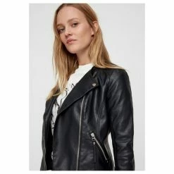 Nouveau 👏 Vero Moda Blouson Court En SimiliFemme 👏 -dona-lisa unnamed file 1183