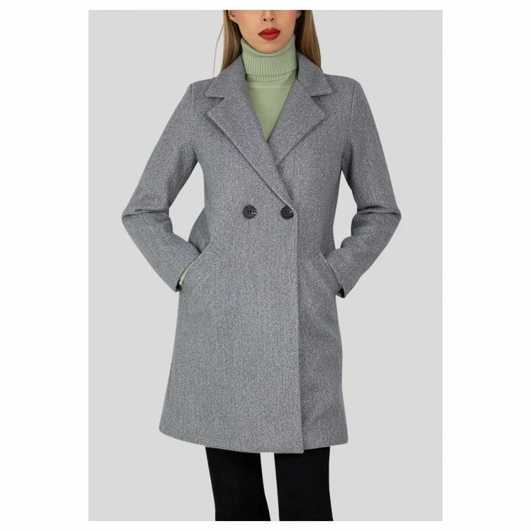 Meilleur prix 😀 Kebello Manteau Croisé Double BoutonnageFemme ⭐ 4 Meilleur prix 😀 Kebello Manteau Croisé Double BoutonnageFemme ⭐ – Image 4