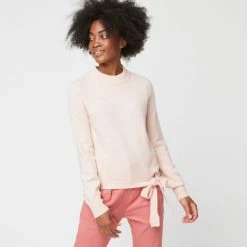 Les meilleures critiques de 👏 IN EXTENSO Pull Noué Col Montant Rose Femme ⭐