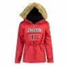 Coupon 🎁 GEOGRAPHICAL NORWAY Parka Rouge Femme Geographical Norway Bridget ✨