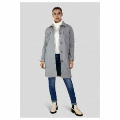 Nouveau ⌛ Kebello Manteau Droit BoutonnéFemme 😉