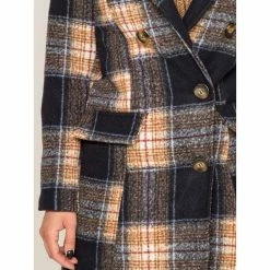 Promo 🌟 Ritchie Manteau Court Carreaux Urani 🛒 -dona-lisa unnamed file 1262