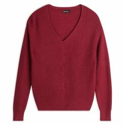 Acheter ⌛ IN EXTENSO Pull Col Rond Rose Framboise Femme 🔔 -dona-lisa unnamed file 130