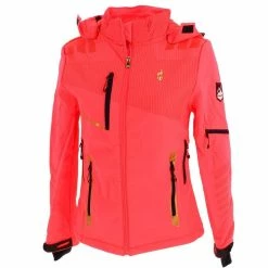 Grosses soldes ✨ AULP Softshell Blouson Aulp Fecla Corail Softshell L Orange 94048 😍