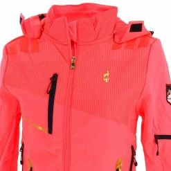 Grosses soldes ✨ AULP Softshell Blouson Aulp Fecla Corail Softshell L Orange 94048 😍 -dona-lisa unnamed file 1310