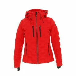 Coupon 💯 ICEPEAK Blouson De Ski Icepeak Icepeak Flushing Rouge 7-179 🧨