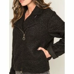 De gros 🌟 Ritchie Veste Biker Effet Bouclette Uriage 🔥 -dona-lisa unnamed file 1334