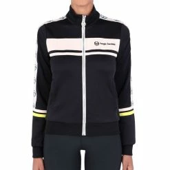 Acheter ❤️ SERGIO TACCHINI Veste Noir/Rose Femme Sergio Tacchini Deborah 🔥