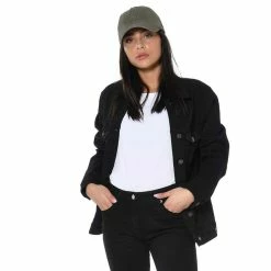 Budget 😍 VONDUTCH Veste Femme En Toile Denim Et Impirmé Dos Gloria 🤩