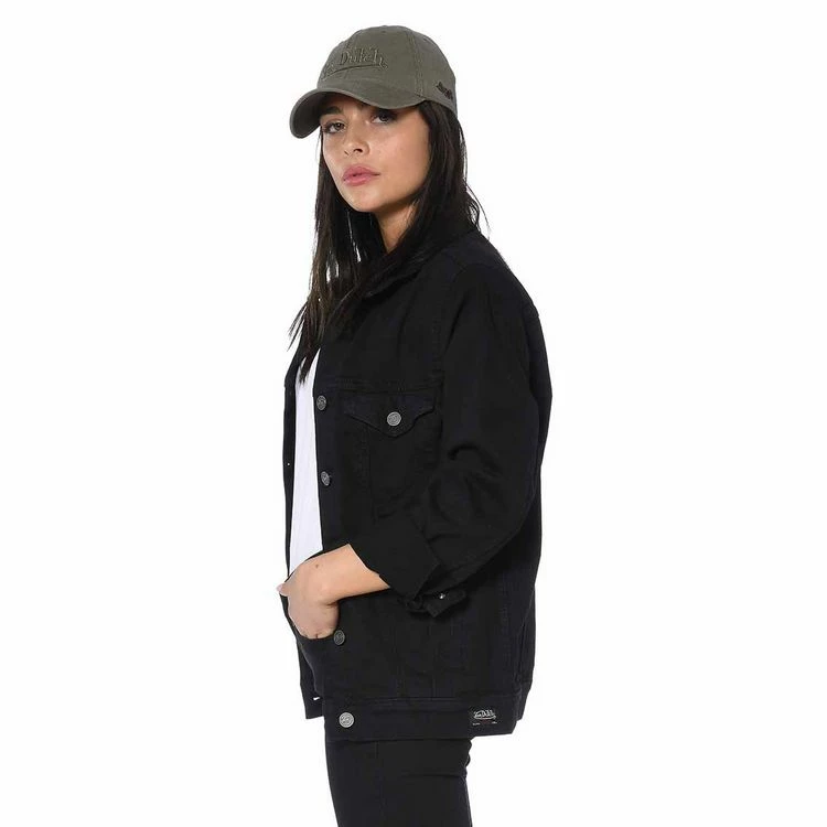 Budget 😍 VONDUTCH Veste Femme En Toile Denim Et Impirmé Dos Gloria 🤩 2 Budget 😍 VONDUTCH Veste Femme En Toile Denim Et Impirmé Dos Gloria 🤩 – Image 2