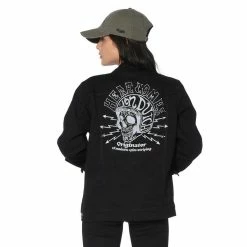 Budget 😍 VONDUTCH Veste Femme En Toile Denim Et Impirmé Dos Gloria 🤩 5 Budget 😍 VONDUTCH Veste Femme En Toile Denim Et Impirmé Dos Gloria 🤩 -dona-lisa unnamed file 1460