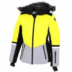 Meilleure vente 🧨 ICEPEAK Blouson De Ski Icepeak Electra Jne Jacket L Jaune 93973 🛒
