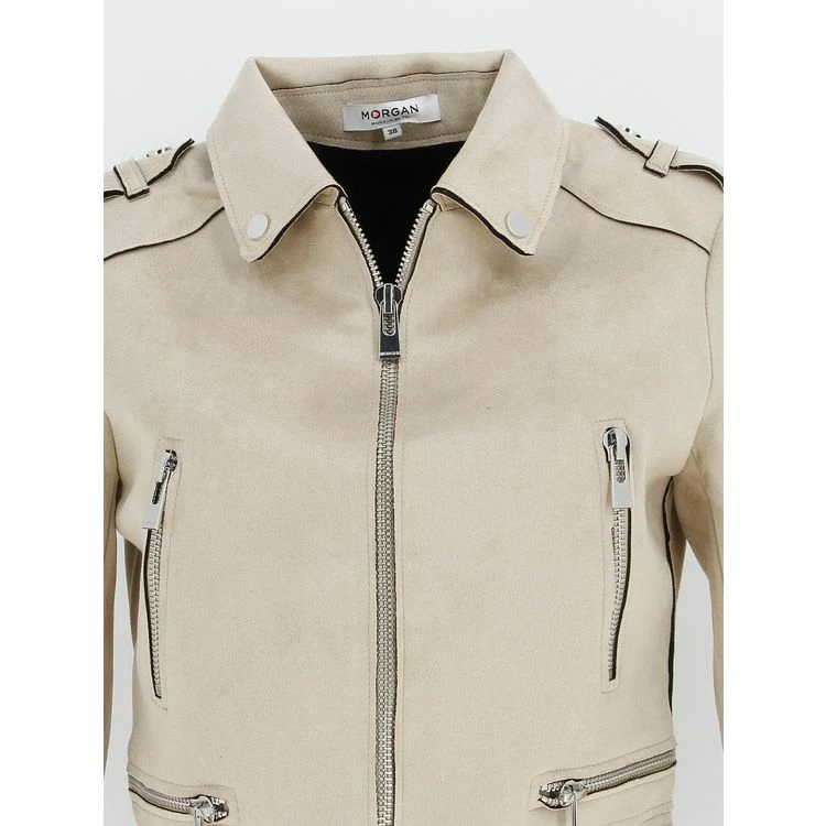 Acheter 😀 MORGAN Vestes Demie Saison Morgan Gsud Sable Blouson L Beige 7-401 🔥 2 Acheter 😀 MORGAN Vestes Demie Saison Morgan Gsud Sable Blouson L Beige 7-401 🔥 – Image 2