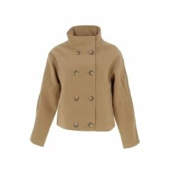 Budget ⌛ Vero Moda Manteau Vero Moda Vmbelinda Short Jacket Beige 7-289 🔔