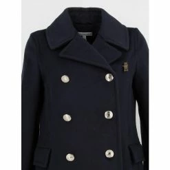 Les meilleures critiques de 🎉 Tommy Hilfiger Manteau Tommy Hilfiger Wool Blend Db Long Peacoat Nv L Bleu 7-219 🛒 -dona-lisa unnamed file 1511