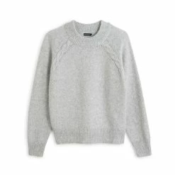 Les meilleures critiques de 😉 IN EXTENSO Pull Col Rond Gris Femme 🔥 -dona-lisa unnamed file 153