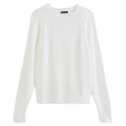 Offres 👏 IN EXTENSO Pull Tiny Col Rond Blanc Femme 😀 -dona-lisa unnamed file 156