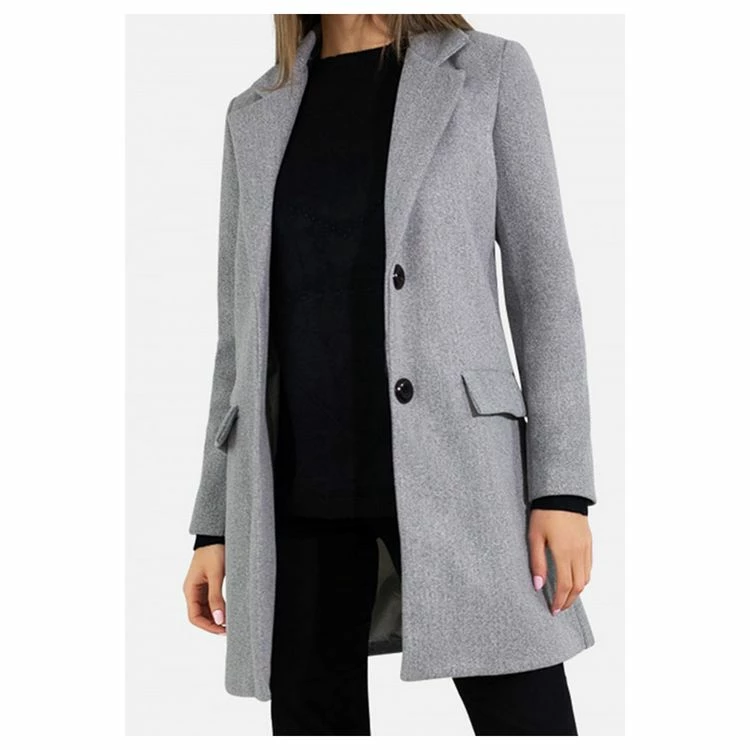 Tout neuf 🥰 Kebello Manteau Droit BoutonnéFemme 🌟 1 Tout neuf 🥰 Kebello Manteau Droit BoutonnéFemme 🌟
