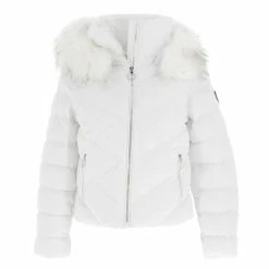 Meilleure vente 🔥 Deeluxe Doudounes Synthétiques Deeluxe Melinda Jk W Blanc 7-292 ✨