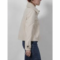 Meilleure affaire 👏 Vero Moda Manteau Vero Moda Vmmartinafrance Short Jacket Beige 7-289 💯 -dona-lisa unnamed file 1598