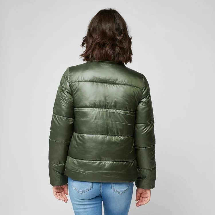 Tout neuf 👍 IN EXTENSO Doudoune Col Montant Vert Kaki Femme 🧨 2 Tout neuf 👍 IN EXTENSO Doudoune Col Montant Vert Kaki Femme 🧨 – Image 2