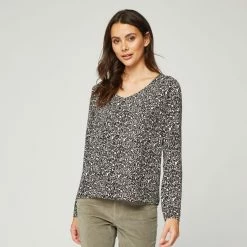 Grosses soldes 🔥 IN EXTENSO Blouse Manches Longues Femme 🌟