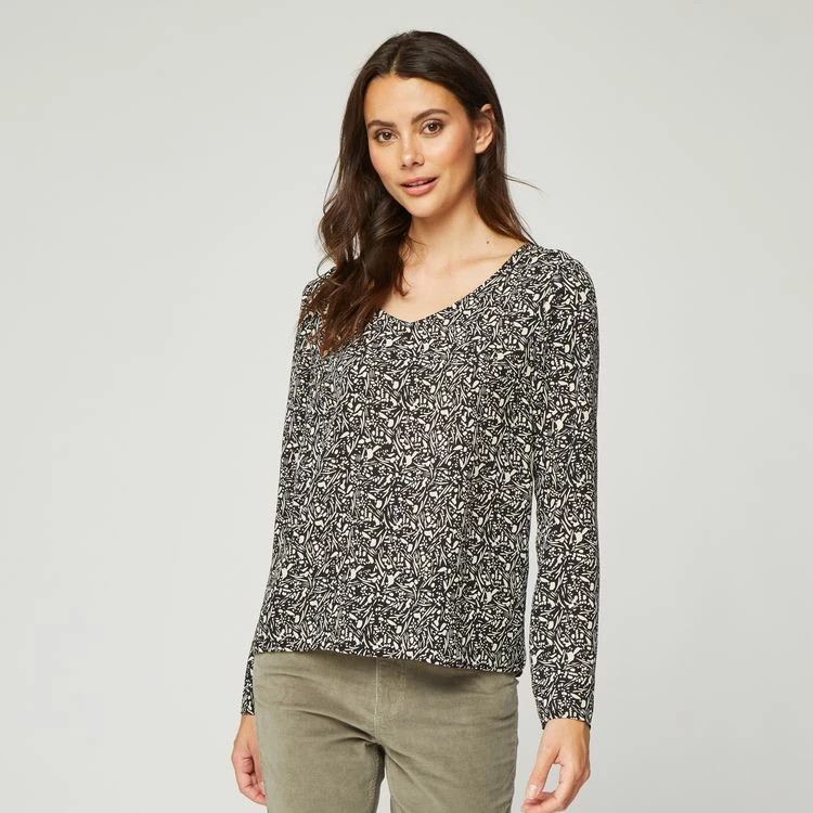 Grosses soldes 🔥 IN EXTENSO Blouse Manches Longues Femme 🌟 1 Grosses soldes 🔥 IN EXTENSO Blouse Manches Longues Femme 🌟