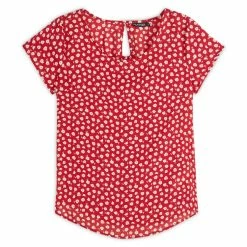 Vente flash ⌛ IN EXTENSO Blouse Manches Courtes Femme 🌟