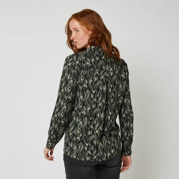 Offres ✨ IN EXTENSO Chemise Manches Longues Femme 😍 2 Offres ✨ IN EXTENSO Chemise Manches Longues Femme 😍 – Image 2