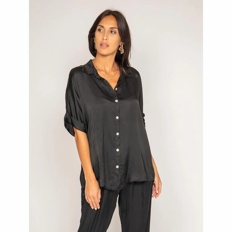 Sortie ❤️ Ritchie Chemisier Satin Origine 😍 1 Sortie ❤️ Ritchie Chemisier Satin Origine 😍