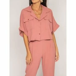 Coupon 🌟 Ritchie Ensemble Chemisier + Pantalon Marina 🌟 -dona-lisa unnamed file 1699