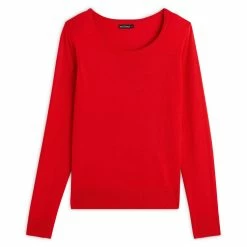 Top 10 👏 IN EXTENSO Pull Col Rond Orange Femme ✔️ -dona-lisa unnamed file 177