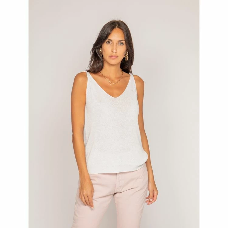 Acheter ⭐ Ritchie Débardeur Maille Pailletée Fosta ⌛ 2 Acheter ⭐ Ritchie Débardeur Maille Pailletée Fosta ⌛ – Image 2