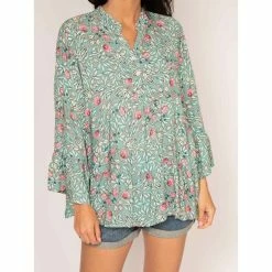 De gros 🔥 Ritchie Blouse Motifs Foudre ✔️ -dona-lisa unnamed file 1794