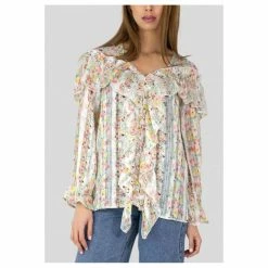 Grosses soldes 😉 Kebello Blouse Imprimé FloralFemme 💯