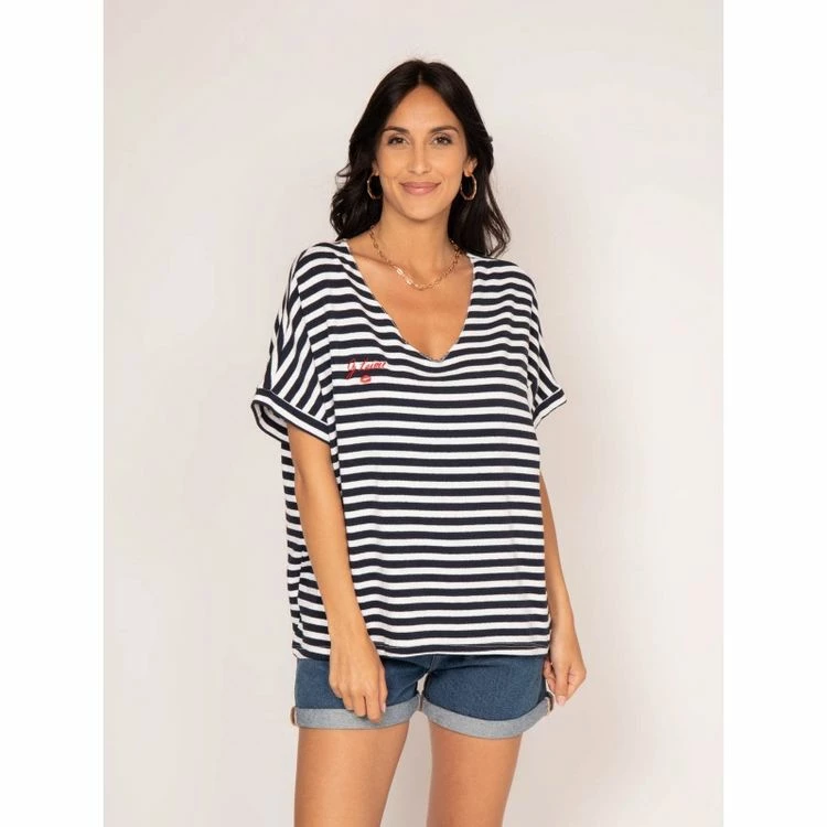 Offres 🤩 Ritchie T-shirt Marinière Fatour 🤩 1 Offres 🤩 Ritchie T-shirt Marinière Fatour 🤩