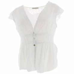 Vente flash 🛒 CULTURE SUD Chemisier Tunique Culture Sud Djobi Haut Lady Blanc Vintage Blanc 81461 💯