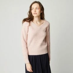 Budget 👏 IN EXTENSO Pull Col V En Maille Femme 🎉