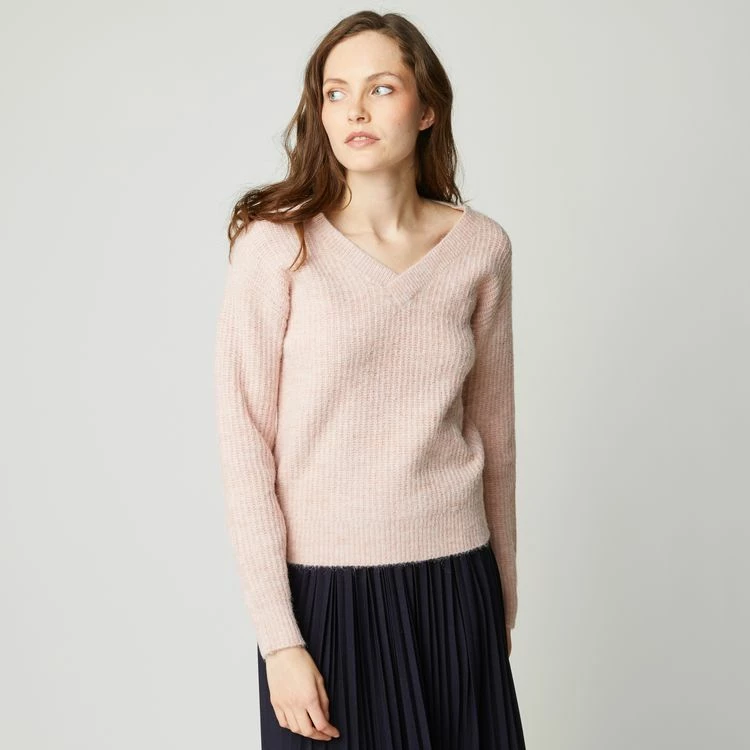 Budget 👏 IN EXTENSO Pull Col V En Maille Femme 🎉 1 Budget 👏 IN EXTENSO Pull Col V En Maille Femme 🎉