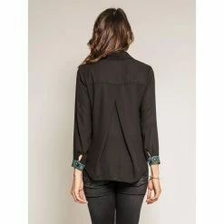 Promo ✔️ Ritchie Chemise Poignets Brodés Oceane 😍 -dona-lisa unnamed file 1921